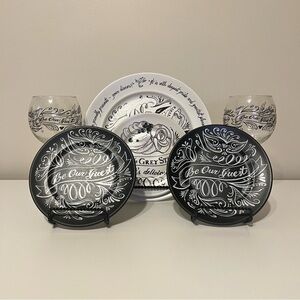 Disney Black and White Dinnerware Collection